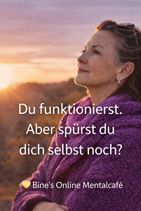 Du funktionierst. Du kümmerst dich. Du bist für alle da.