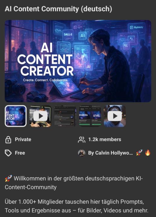 AI Videos und Bilder + 100% Benefit Secret 🤫