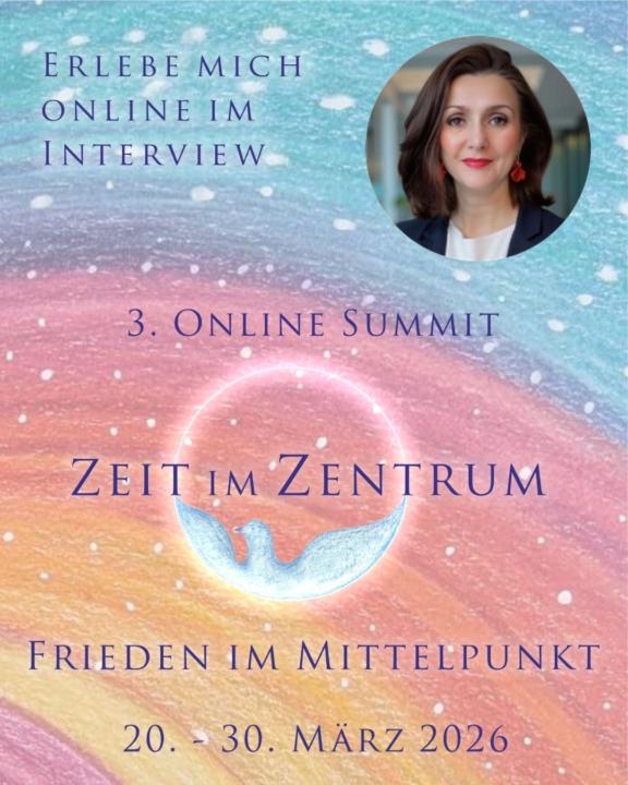 Das Online-Kongress „Zeit im Zentrum. Frieden im Mittelpunkt“