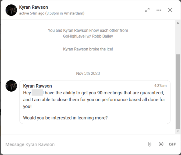 Bye Kyran