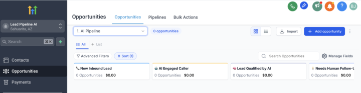 Set Up Your Client's Sub-Location