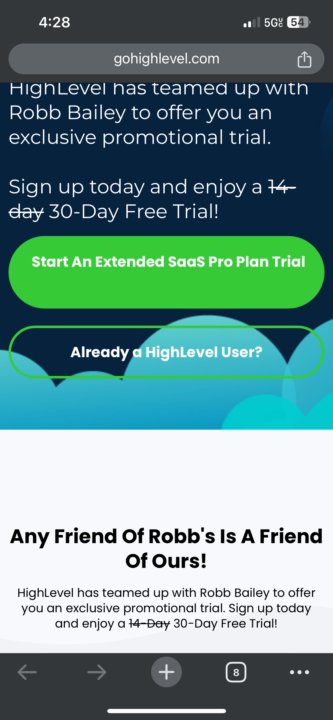 Signing up under Robb 