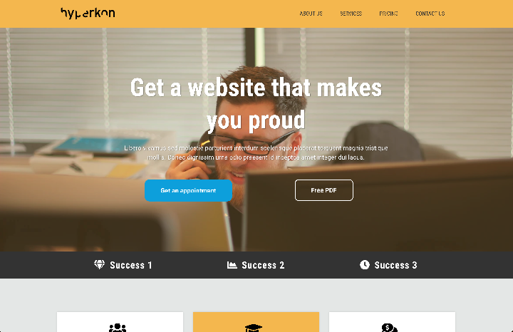 Funnel/website templates