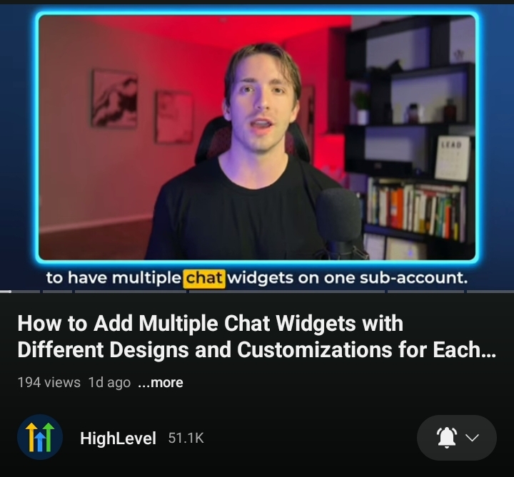 Multiple Chat Widgets: A New Feature in HighLevel
