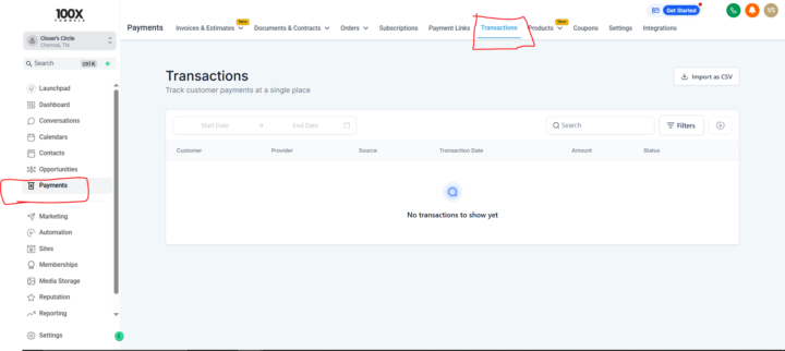 How Can I Integrate InstaMojo with GHL to Reflect Successful Payments in the Transactions Tab?