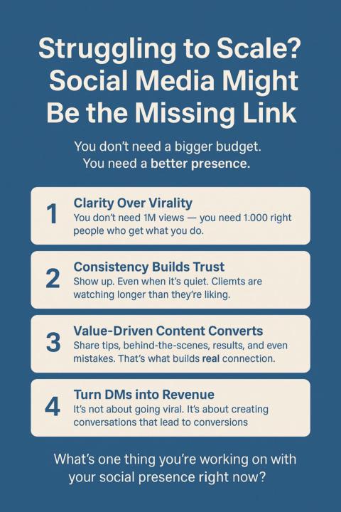 Struggling to Scale? Social Media Might Be the Missing Link