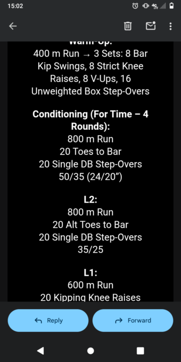 Fun Workout