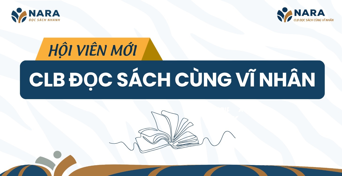 HỘI VIÊN  MỚI CLB ĐỌC SÁCH CÙNG VĨ NHÂN