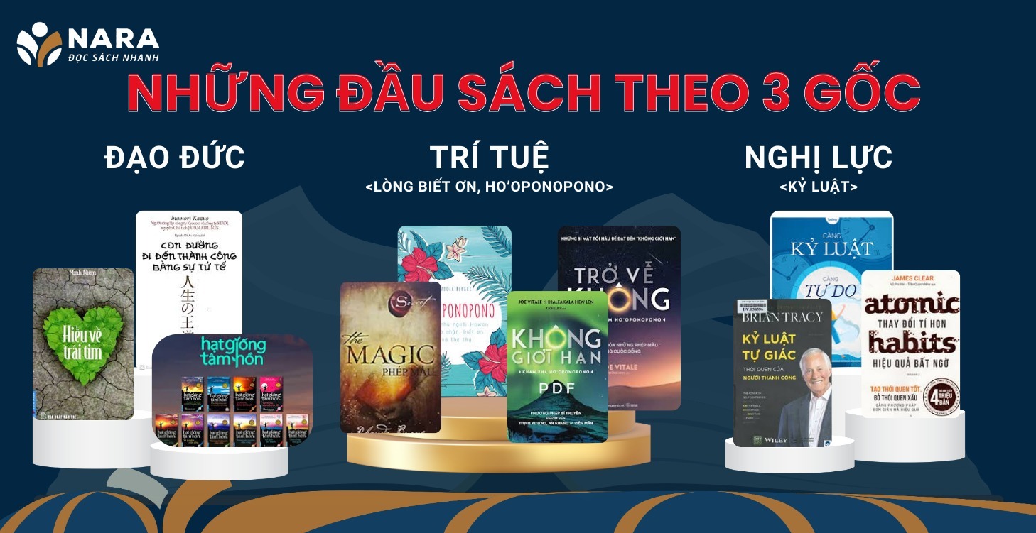 BỘ SÁCH VUN BỒI 3 GỐC