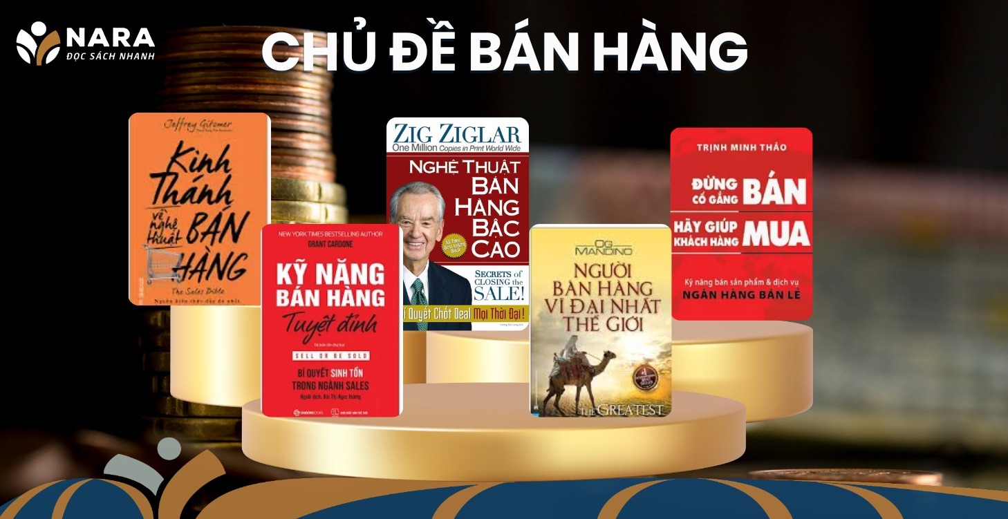 SÁCH HAY: CHỦ ĐỀ BÁN HÀNG