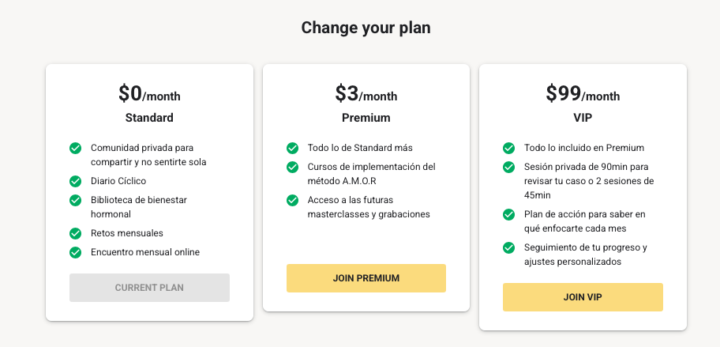 📣 El precio del plan Premium sube el Lunes
