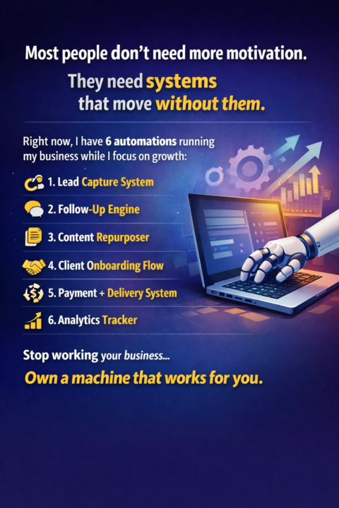 What can’t I create in these days of automation 