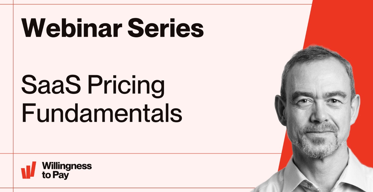 Webinar Series: SaaS Pricing Fundamentals