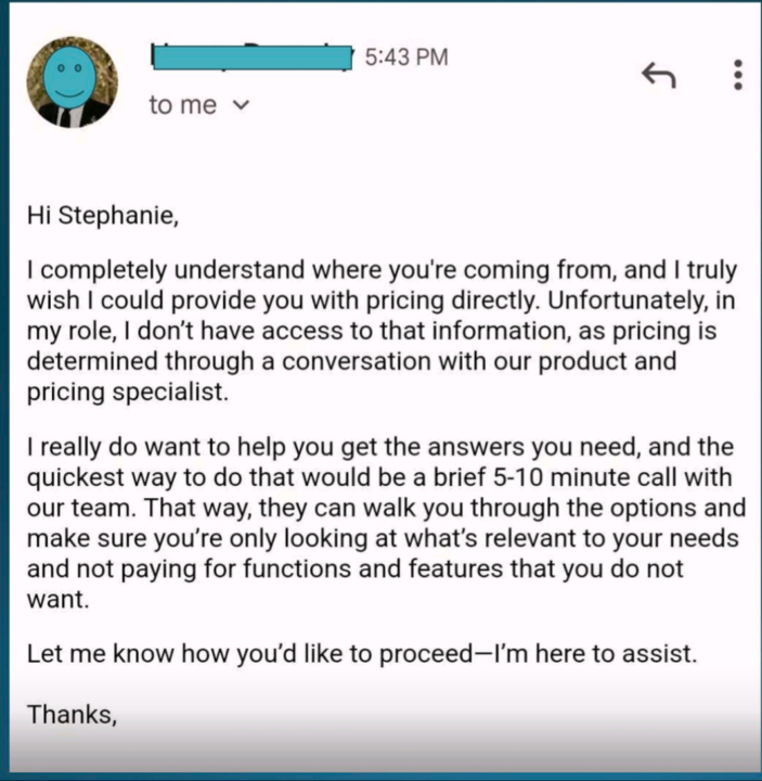 SaaS pricing vs timeshare seminar 