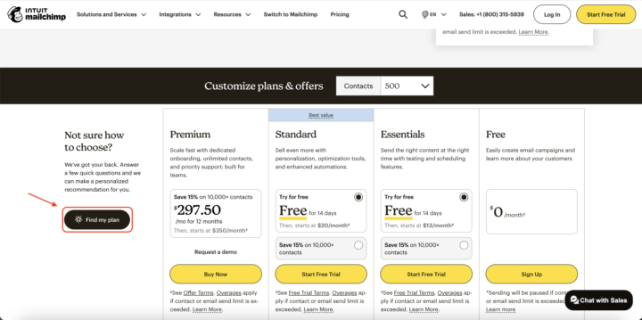 Should your pricing page have a quiz to help you find the best plan?