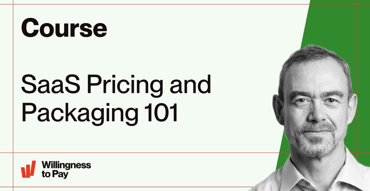 Course: SaaS Pricing and Packaging101