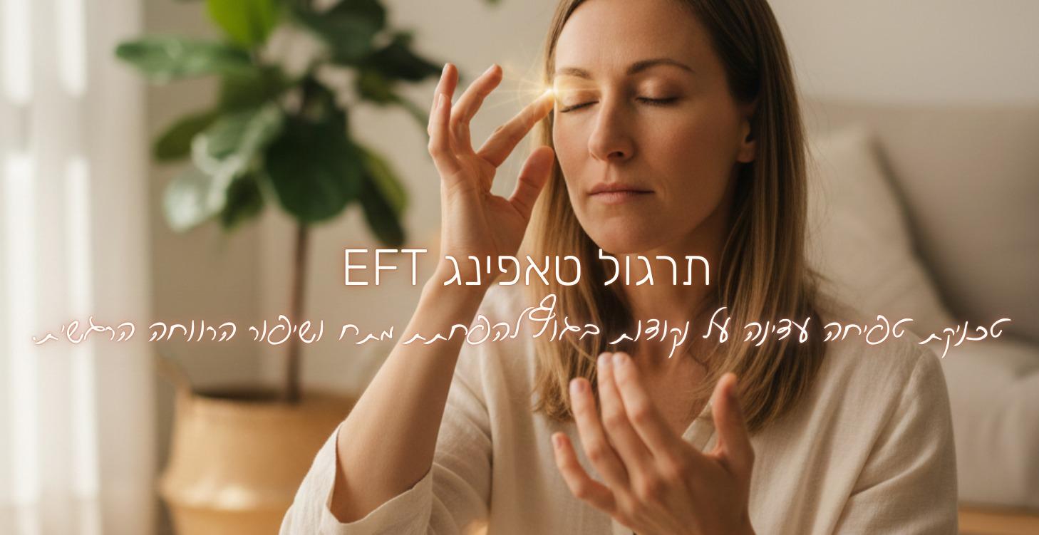 תרגול טאפינג EFT חינמי