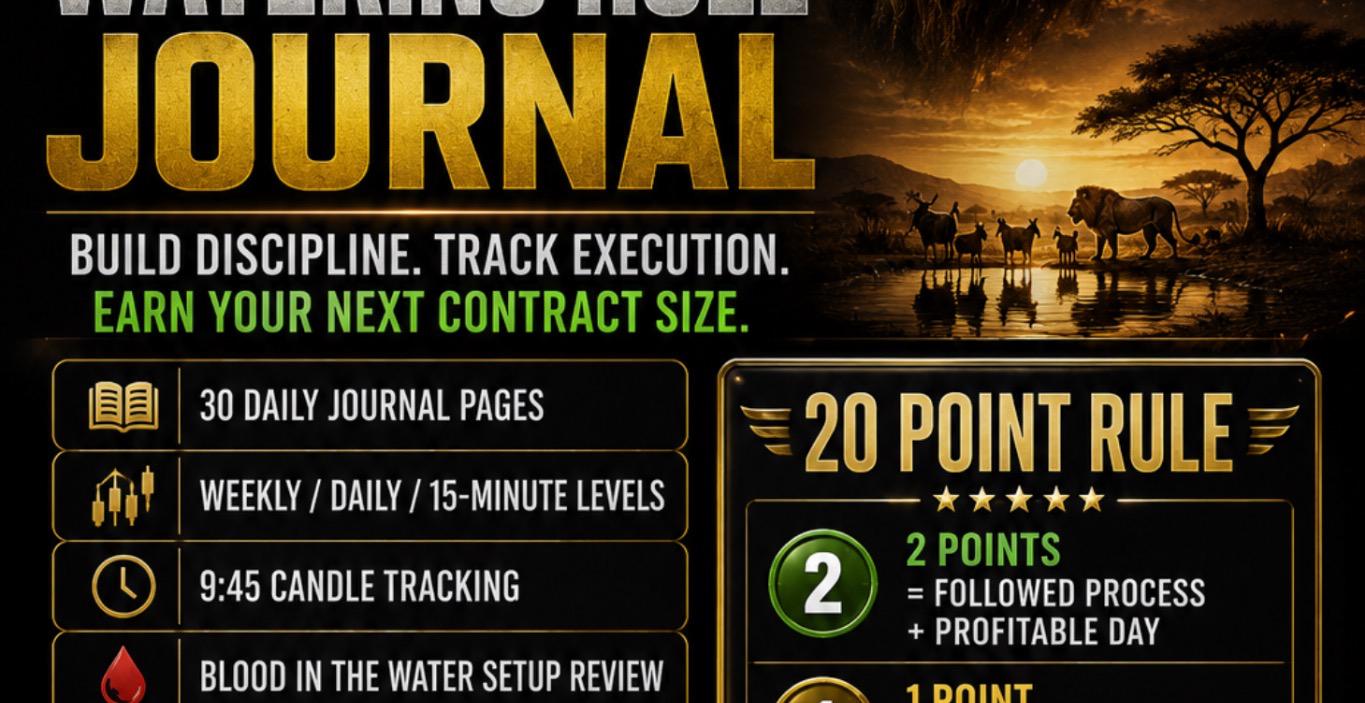 IWM 30-Day Watering Hole Journal