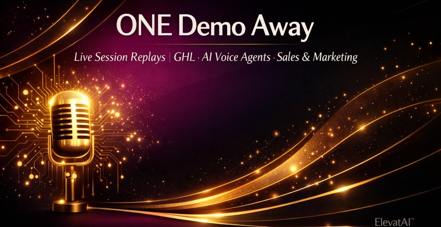 "One Demo Away" Recordings