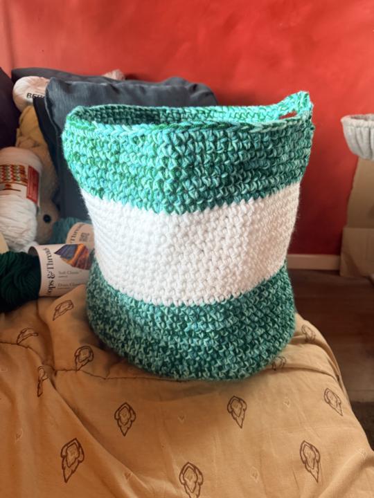 My yarn basket
