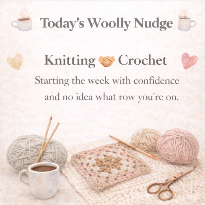 ☕️🧶 Today’s Woolly Nudge