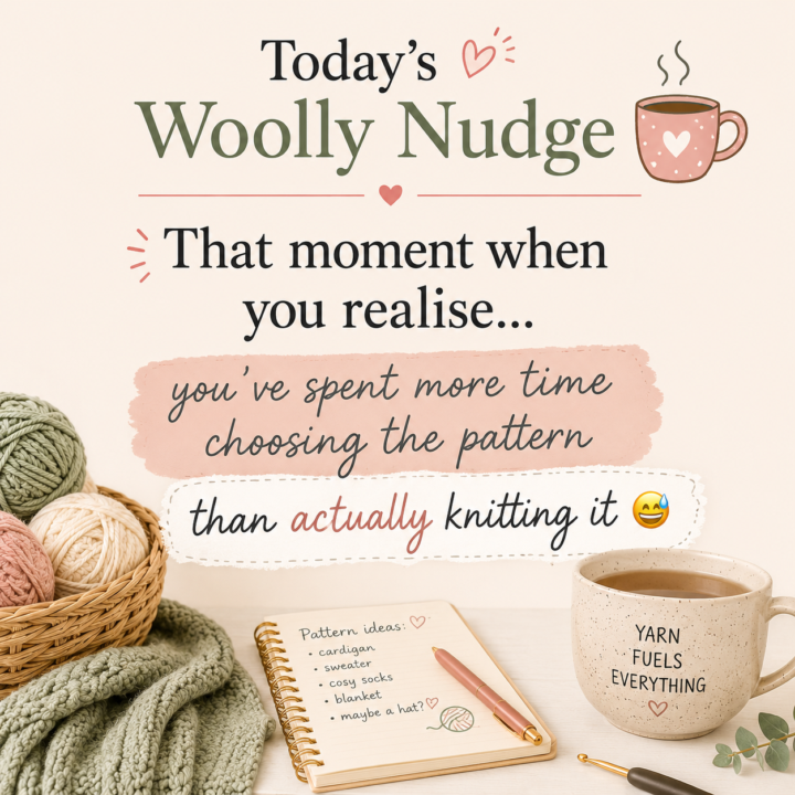 Today’s Woolly Nudge ☕️