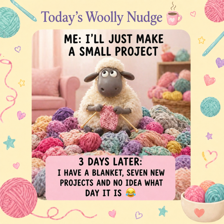 Today’s Woolly Nudge ☕️
