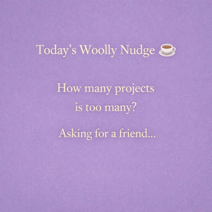 Today’s Woolly Nudge ☕️