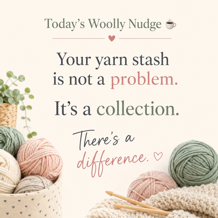 Today’s Woolly Nudge ☕️