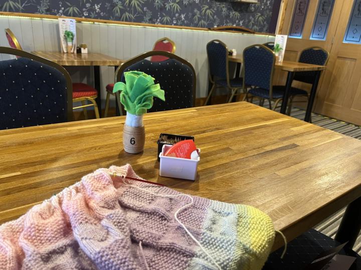 Knit & natter coffee morning