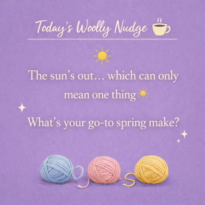 Today’s Woolly Nudge ☕️
