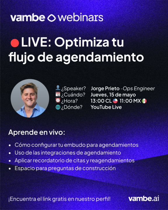 ¡Gracias a quienes asistieron a nuestro primer Webinar en vivo! 🤩 
