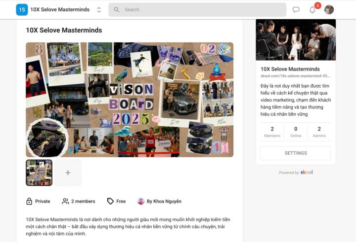 Cách mình có 10 người đầu tiêu cho cộng đồng tính phí sau 2 tháng làm webinar miễn phí dạy video marketing bằng kinh nghiệm mà mình từng trải qua