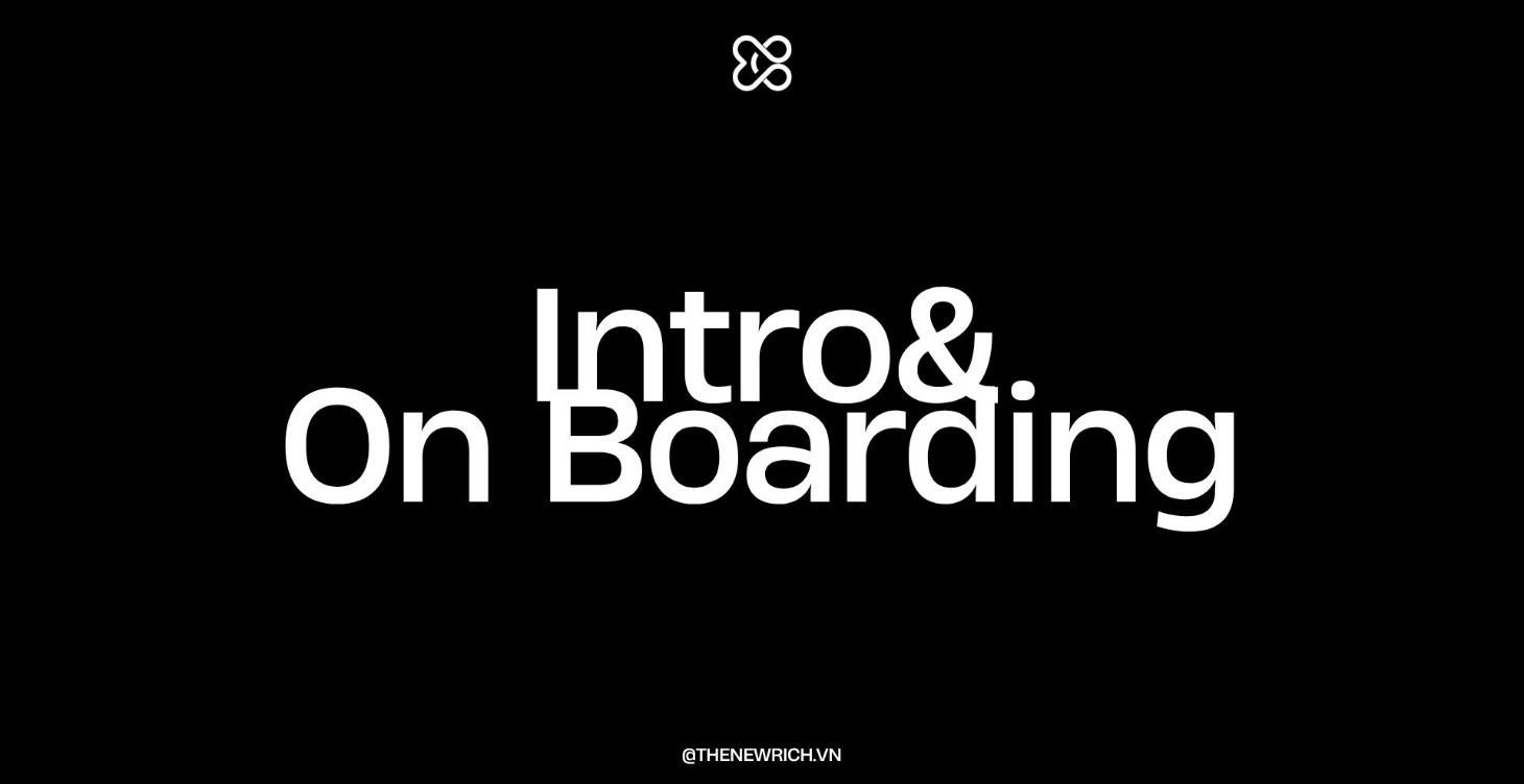 Intro & Onboarding