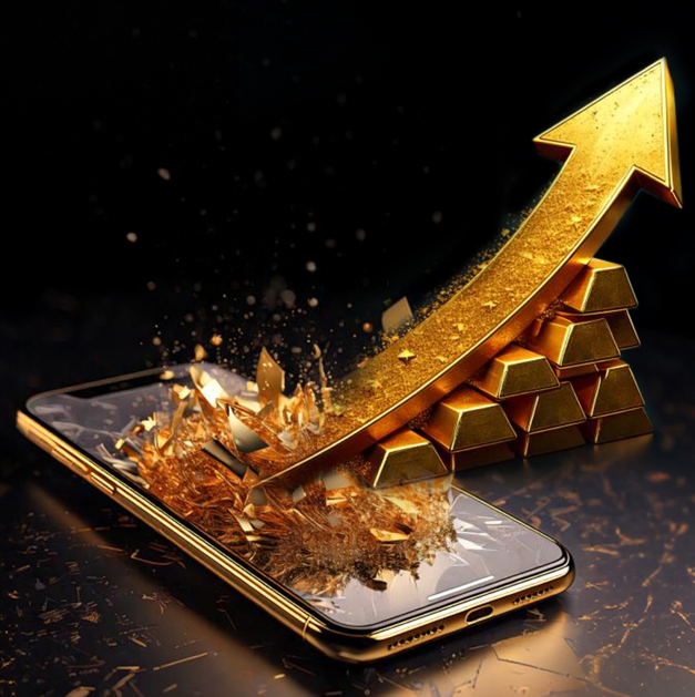 Golden duty free coffee