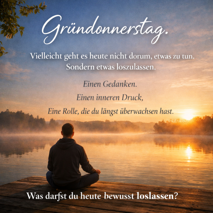 Gründonnerstag.