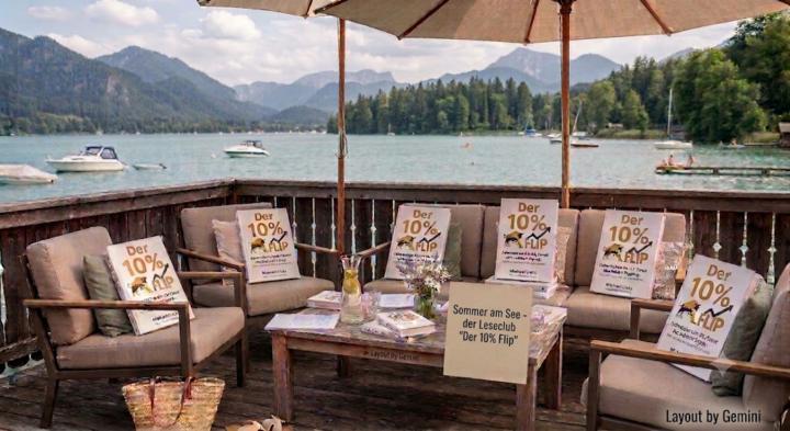 Coming soon: 🏖️Sommer am See 🏝️- der Leseclub: "Der 10% Flip" 