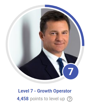 Wie viele Punkte fehlen bis zum nächsten Level?