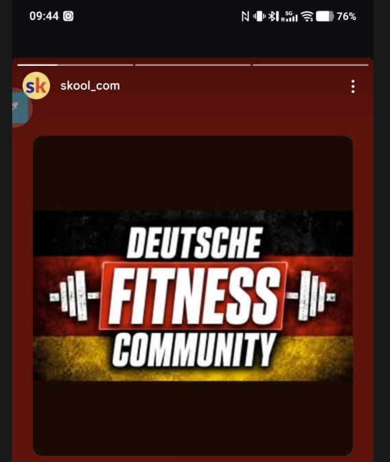 Zum ersten Mal meine eigene Community auf Instagram gesehen!