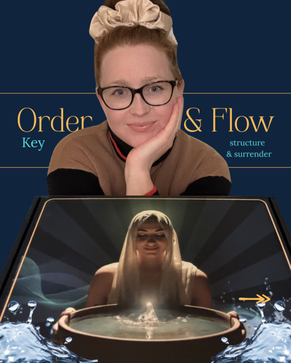 Between structure and surrender.