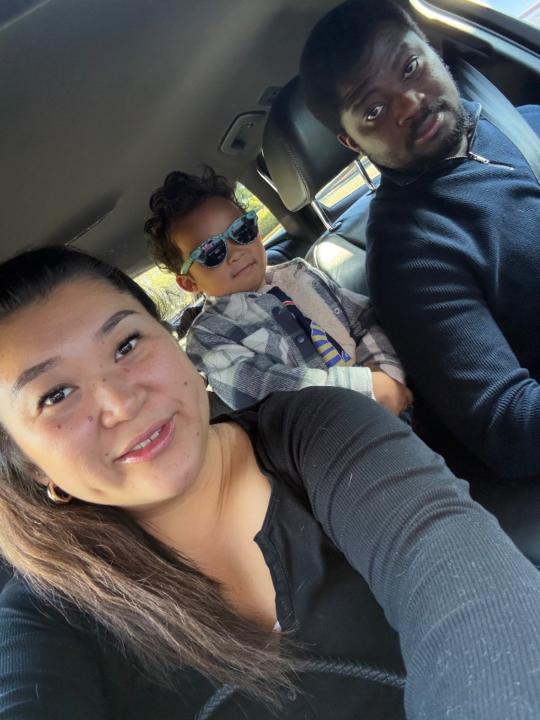 Holly and Dammy Ekundayo