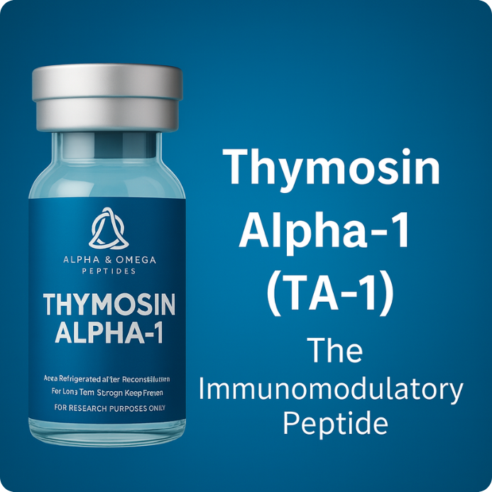 Thymosin-Alpha1- Brand new at Alpha Omega Peptide 