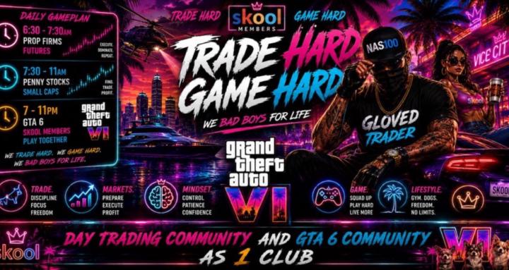 TRADE HARD GAME HARD