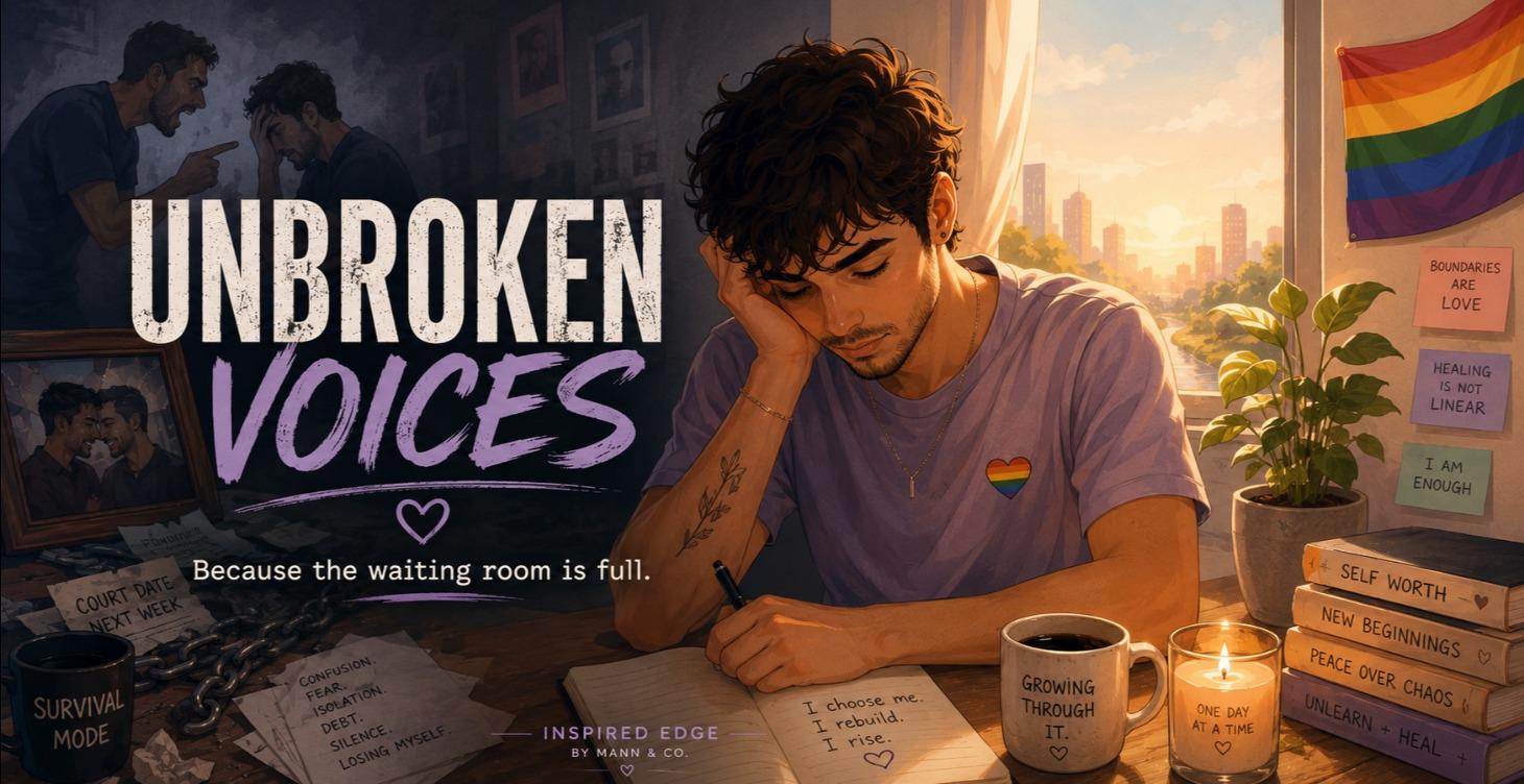 UNBROKEN VOICES Because the waiting room is full
