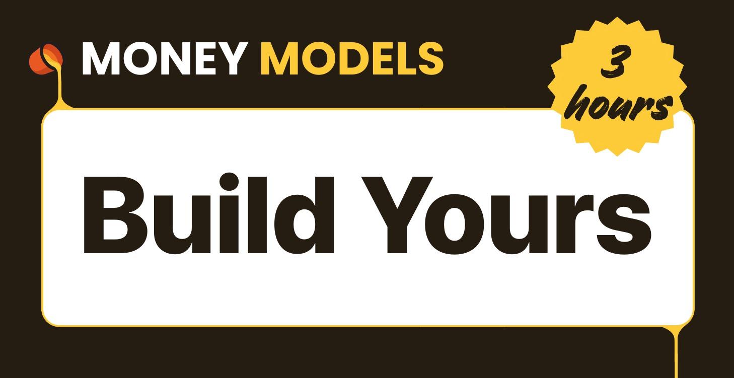 Create Your Money Model 1:1 (3 days)