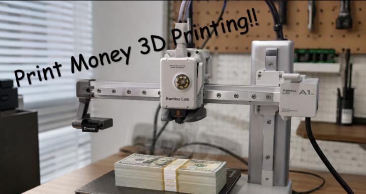 Print Money 3D Printing