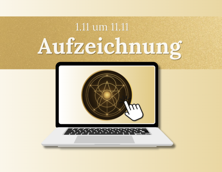AUFZEICHNUNG: 1.11 um 11.11 Meditation & News