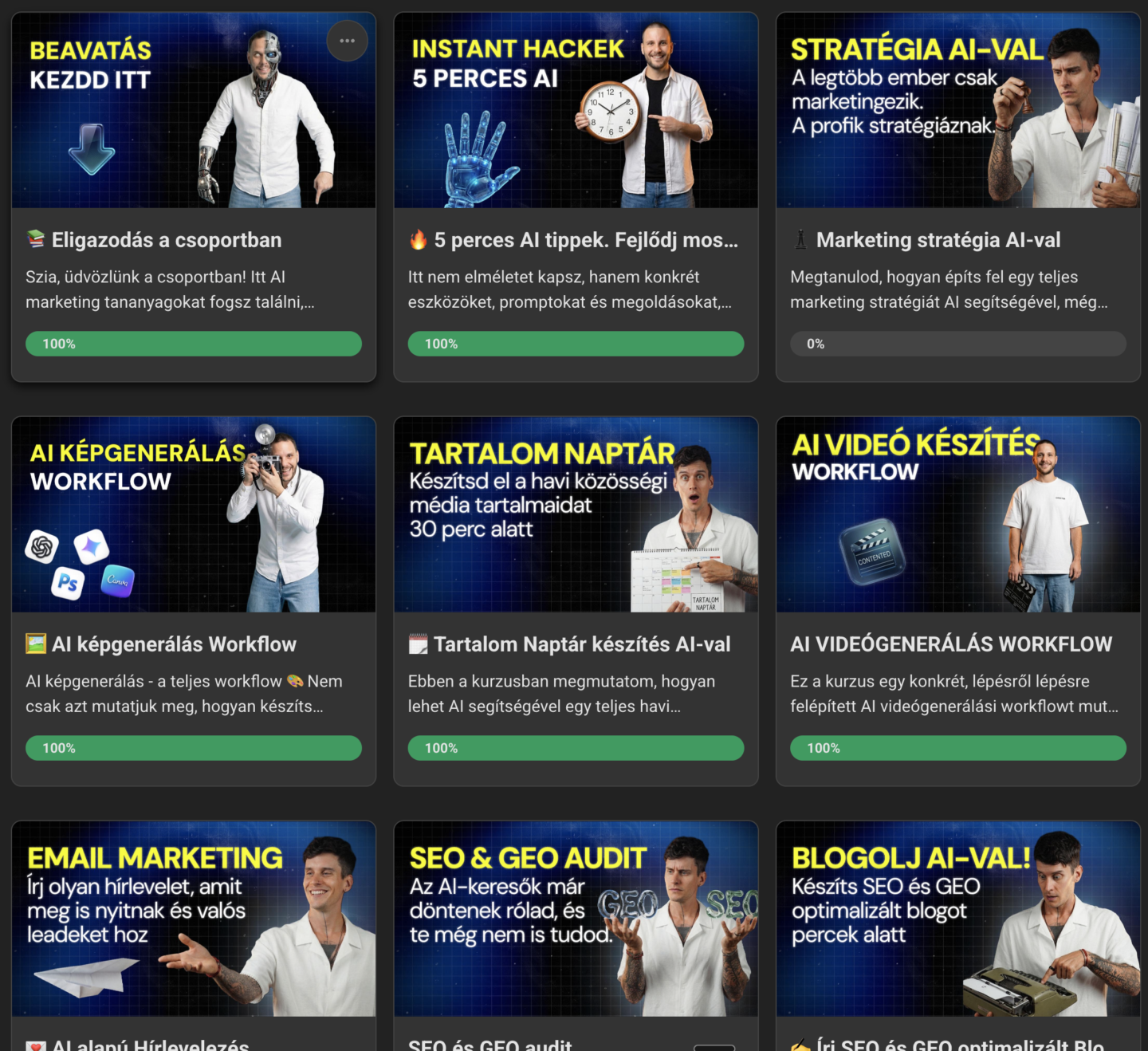AI Marketing közösség
