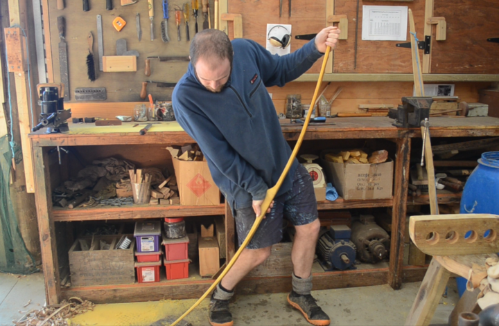 High performance Hunting Bow Build: Floor Tillering