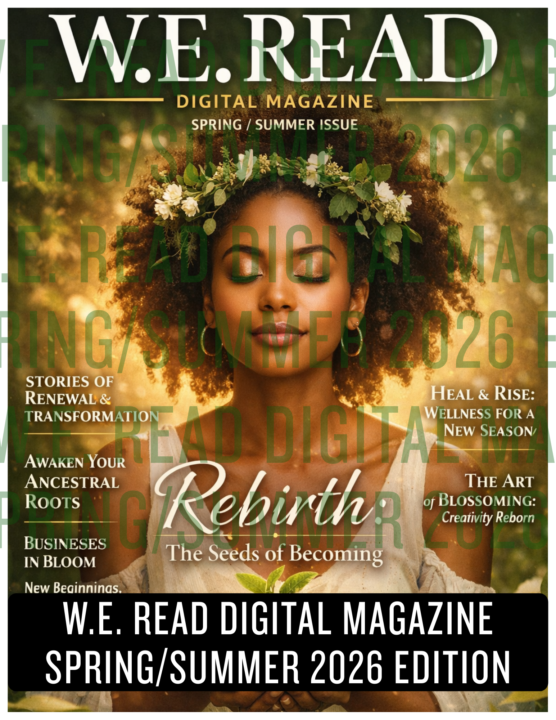 Free Ad Page Invitation – W.E. READ Digital Magazine Issue #3 (Rebirth - The Seeds of Becoming)